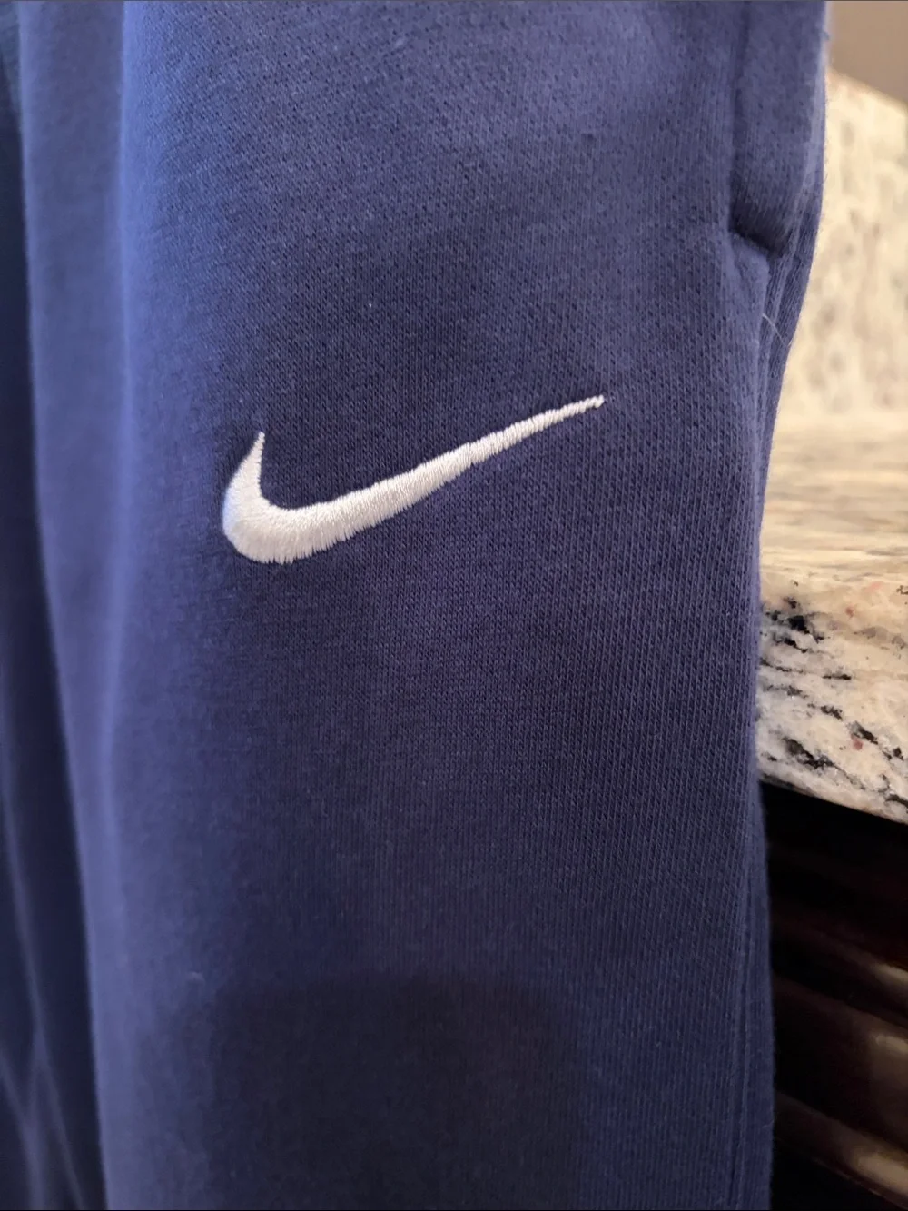 💙Nike Navy Blue Swoosh Joggers